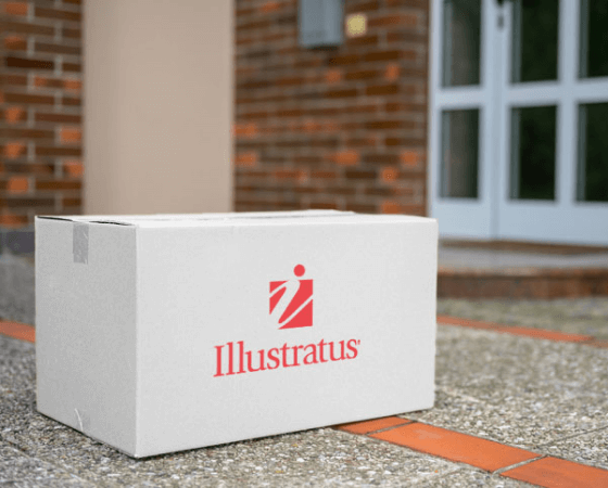 Illustratus box delivered to door